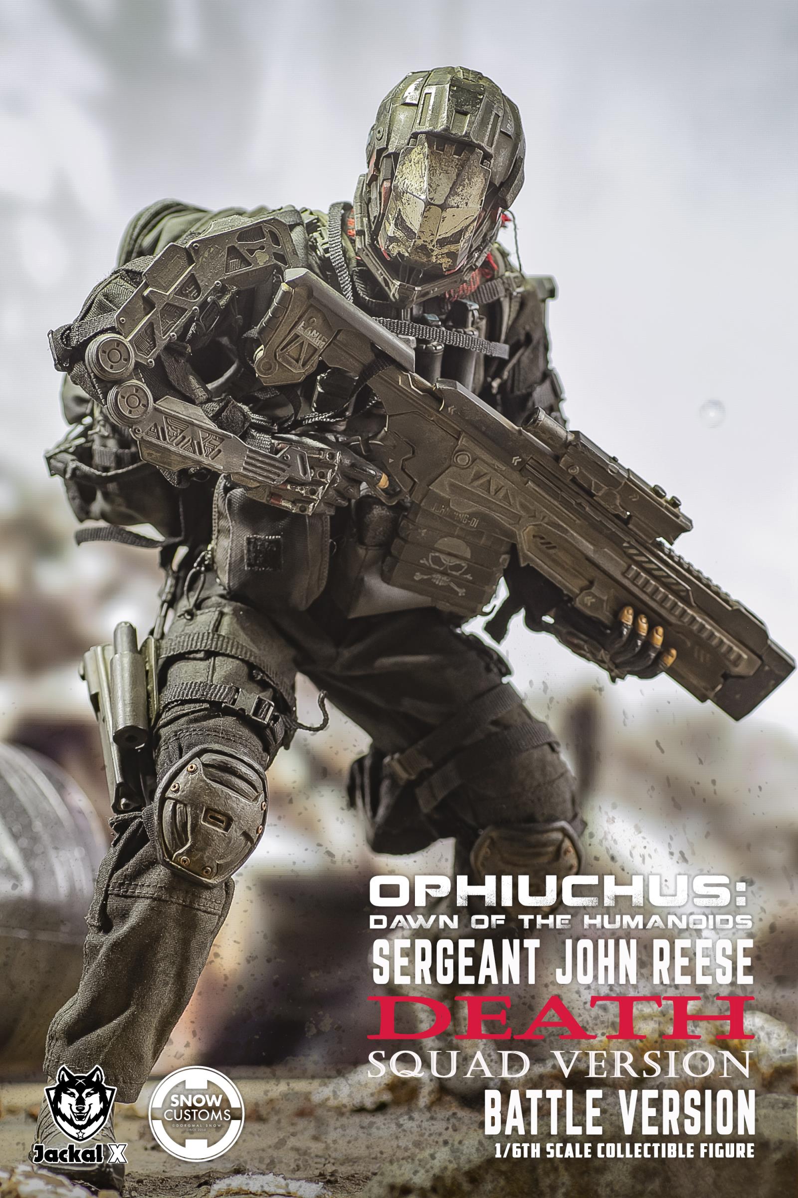 1/6 scale toy Robot Tech Sergeant John Reese Knee Pads